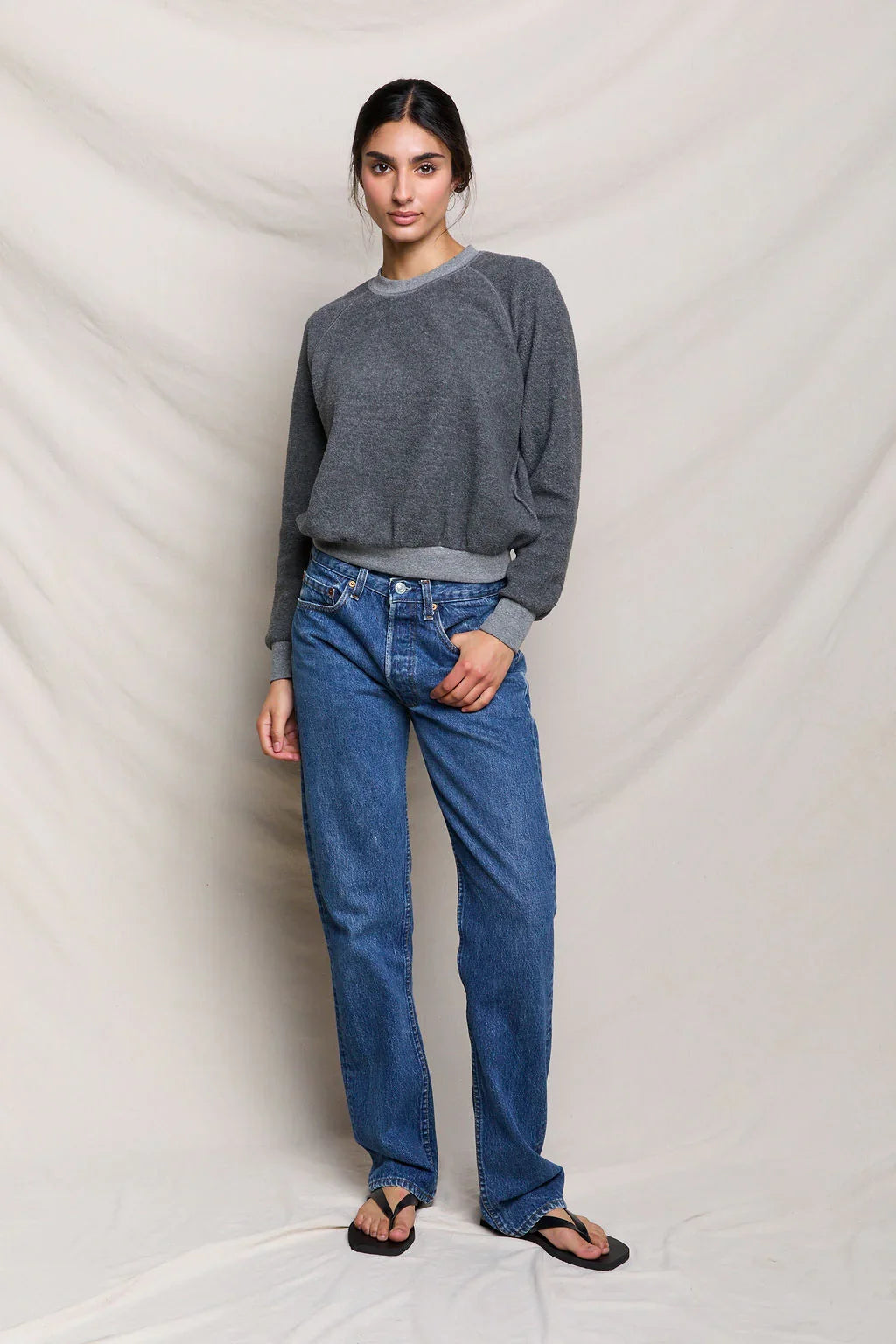 Ziggy Sweatshirt | Dark Heather Grey