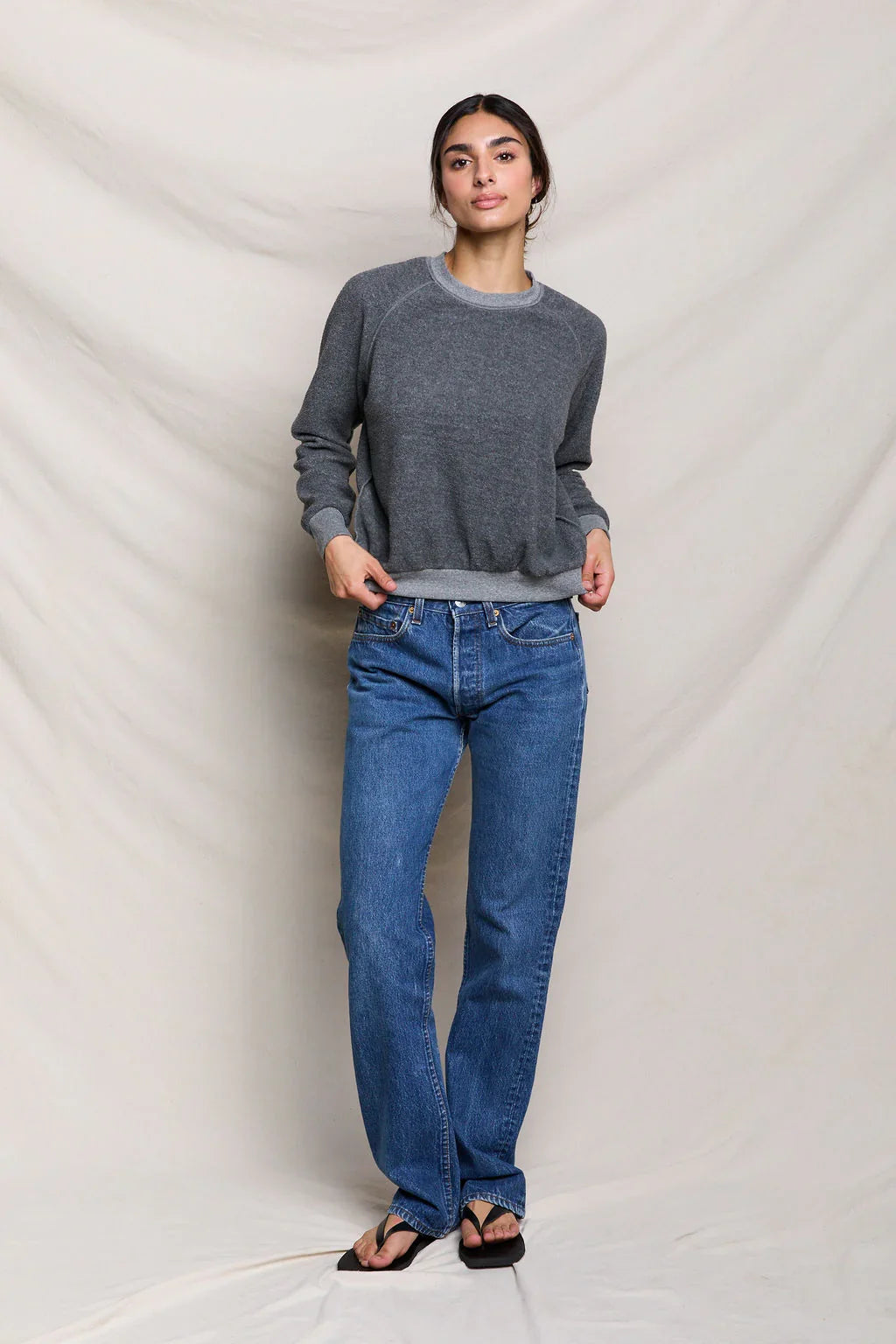 Ziggy Sweatshirt | Dark Heather Grey