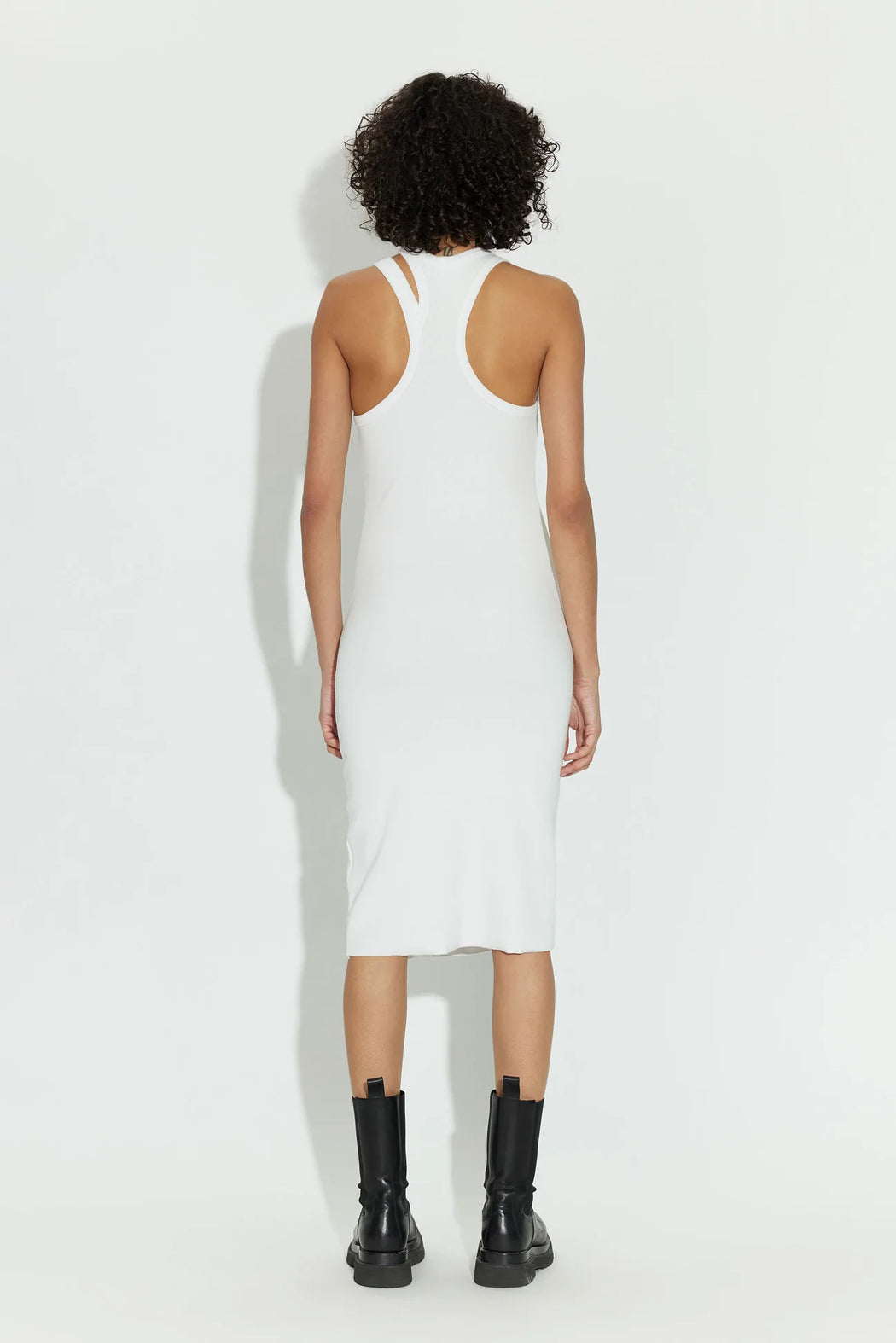 Verona Cut Out Dress | White