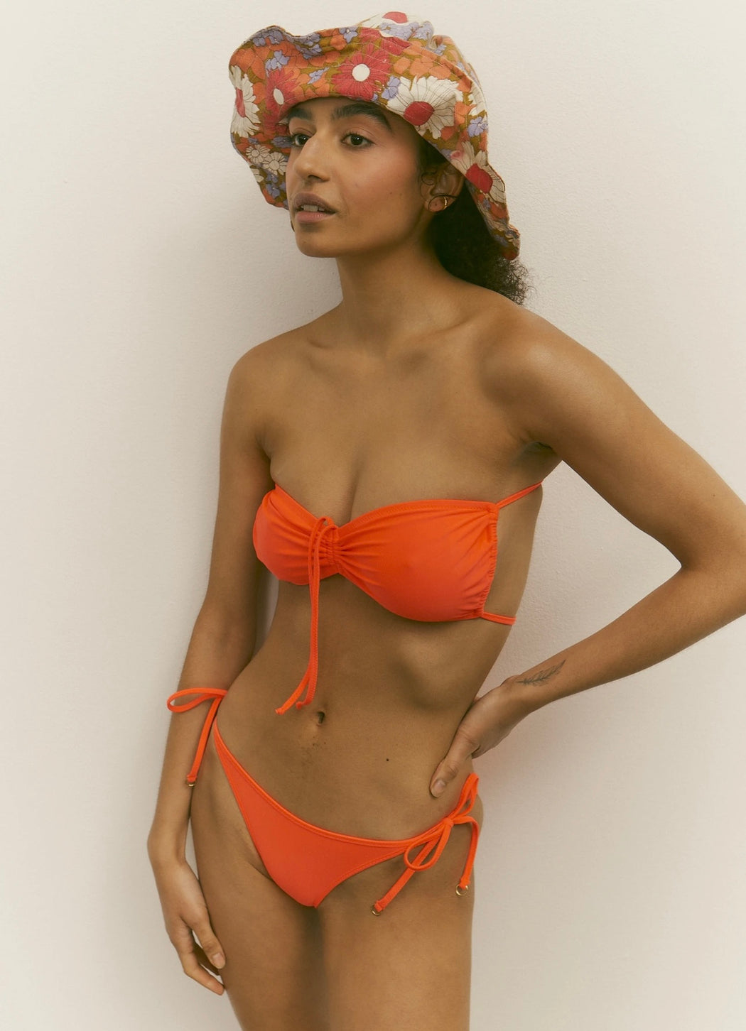 Minnie Bikini Top | Tangerine