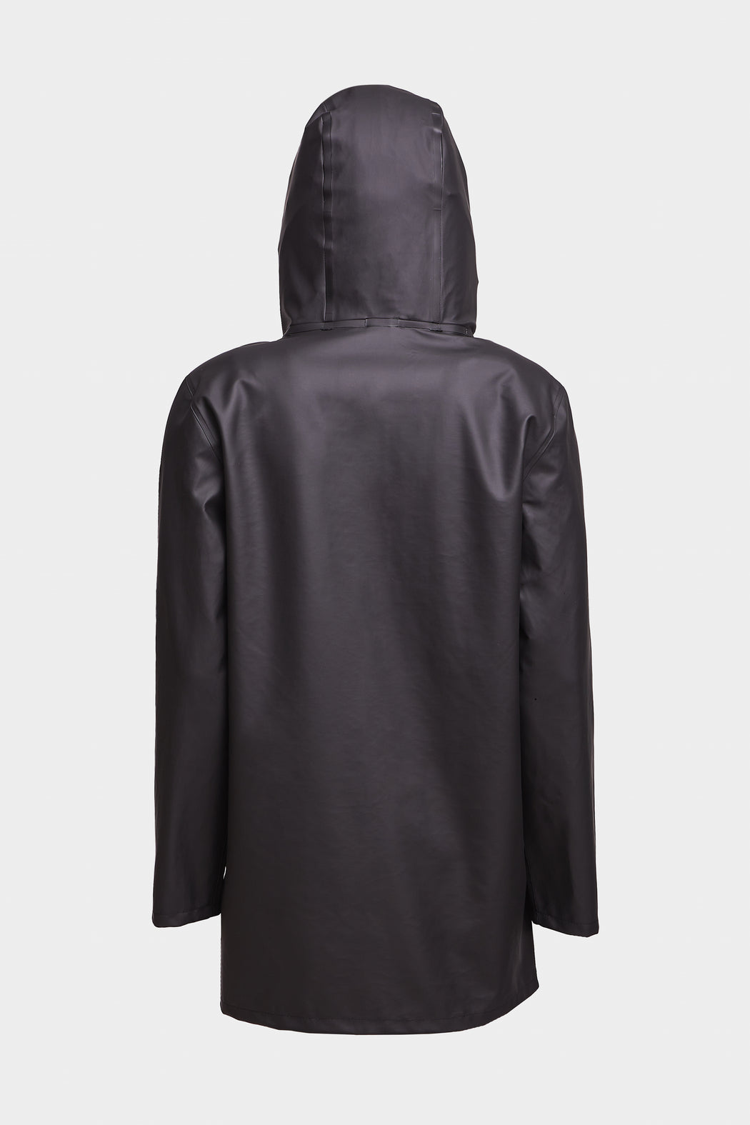 Stockholm LW Zip Raincoat | Black
