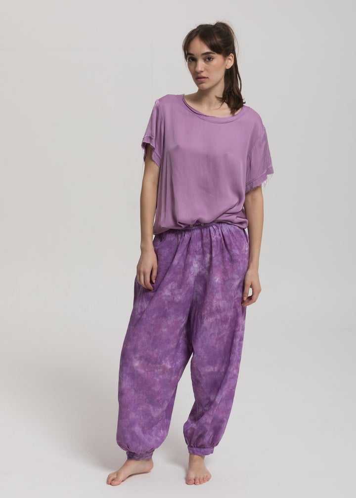 Balloon Pant | Purple Rain Tie Dye