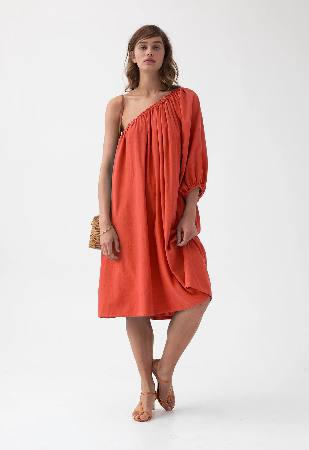 Azores Dress | Coral