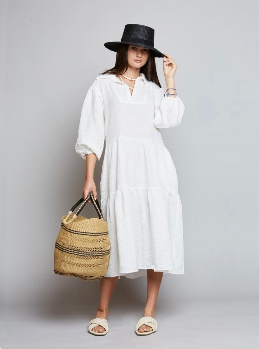 cotton tunic dress with pockets Womens Linen Pocket Tunic Dress